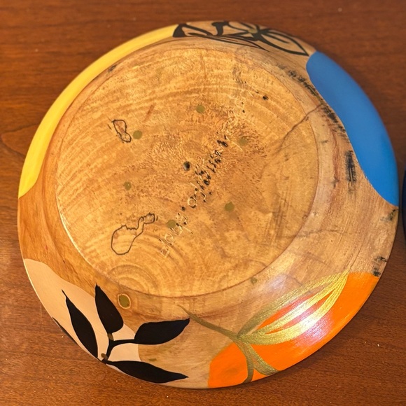 Puro Arte Hand Painted Serving Bowls - Picture 4 of 10